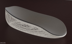 休闲躺椅C4D模型 Leisure chair 3D model