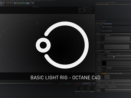 C4D Octane灯光工具预设脚本 Basic Light Rig-Octane