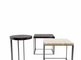 岩石系列桌子餐桌3D模型素材下载Lithos Tables by B&B Italia