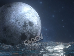 科幻外星球月球-月之幻想