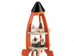 宇宙火箭玩具套装 (儿童玩具)3D模型素材下载Cosmic Rocket Set Toy by Tender Leaf To
