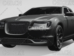 克莱斯勒300s-LX2豪华汽车轿车2016款C4D汽车模型下载