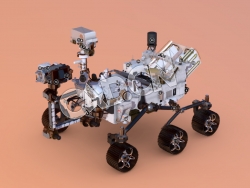 C4D恒心NASA火星登陆探测车模型 Perseverance NASA Mars Landing 2021