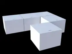 榻榻米魔方箱体床