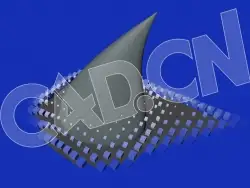 C4D鲨鱼鳍划动水面运动图形动画工程 Delay-Decay
