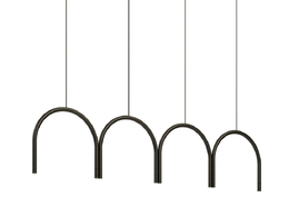 拱廊悬吊灯系统吊灯照明3D模型素材下载Arkade Suspended Lights System Pd by Loum