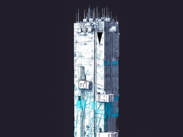 未来科幻赛博朋克高层建筑future architecture-41