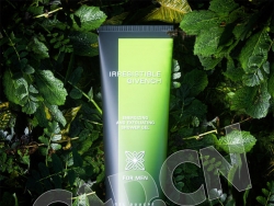 c4d Octane大自然树叶中的洗面奶产品渲染模型