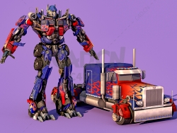 擎天柱变形金刚汽车人 Optimus