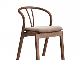 Flow 软包餐椅舒适餐椅3D模型素材下载Flow Dining Chair Upholstered by L Ercolani