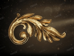 欧式雕花复古装饰点缀C4D模型-36Artstation– Noya Decorative Ornamental Kit 3d Mod