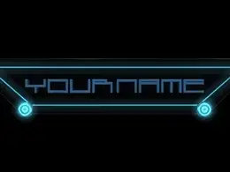 C4D+AE科技文字信息面板动画片头工程文件 Tech Intro Template