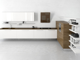整体厨房厨柜c4d模型Kitchen cabinet - 022