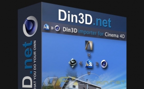 Din3D Importer v2.20 Including Exporter For Cinema 4D R16 Win64