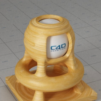 C4D VRAY材质：Legno Fine