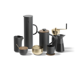 咖啡器具咖啡壶咖啡研磨咖啡杯C4D模型下载