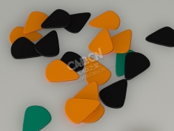 吉他弹片C4D模型下载 Picks 3d model