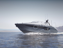 C4D游艇模型 yacht 3d model