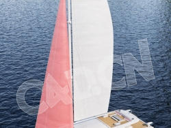 C4D帆艇帆船游艇船艇 sailboat 3d model