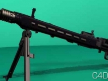 二战德国MG42通用机枪（实用进阶货）MAX格式 Machine gun
