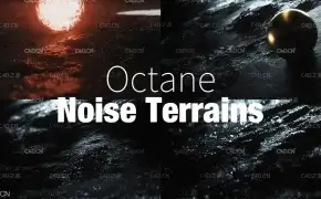 C4D Octane创建真实地形噪影效果 Creating Realistic Noise Terrains with Octane
