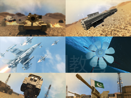 C4D-大型场景军事类包装片头全解析