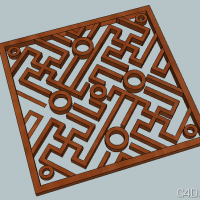 SU模型：中式窗格1 Pane