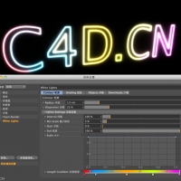 C4D white lights（CINEMA 4D灯光插件汉化版/r15）
