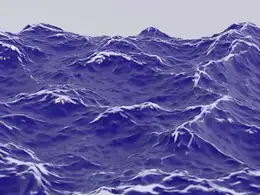 C4D模拟真实海面波浪教程 How to Create Realistic Waves using HOT4D Tutorial