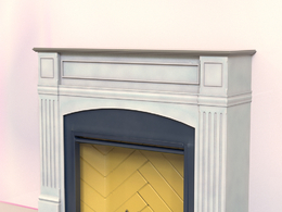 C4D Redshift欧式壁炉模型 FIreplace