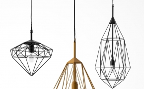 钻石吊灯,镂空吊灯C4D模型 Diamonds Light by JSPR