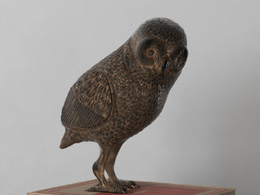 桌台装饰品：古书籍猫头鹰摆件