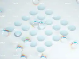 C4D Octane跳进洞里的球体动画工程