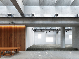 【C4D模型】现代简约艺术展厅室内设计场景 高品质展览馆空间效果图展厅Vray写实渲染模型