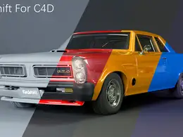 Redshift For C4D汽车材质渲染练习