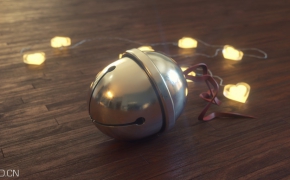 铃铛C4D模型（含建模教程）