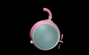 卡通潜水艇 带贴图