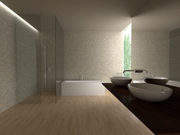 卫生间 浴室C4D模型 Bath 3d model