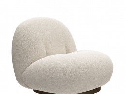 古比帕查休闲椅3D模型素材下载Pacha Lounge Chair by Gubi