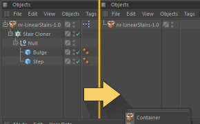 C4D插件：Container Object v0.2 Released