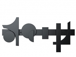 杯型壁挂衣架 (收纳挂架)3D模型素材下载Cupe Wall Coat Rack by Ferm Living