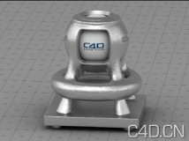 c4d for vray银材质 FOGLIO ARGENTO