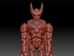 龙珠Z动漫角色形象ZBRUSH模型 Dragon Ball Z Character - Cell