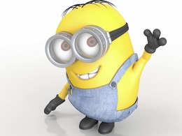 《神偷奶爸》小黄人绑定动画C4D模型 Minions