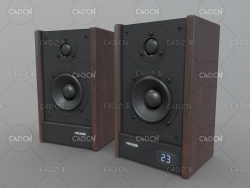 C4D麦博扬声器音响模型Solo 5c