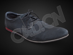 男士休闲网状皮鞋C4D模型 shoe
