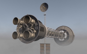 太空卫星C4D模型 Mission To Mars2 3d model