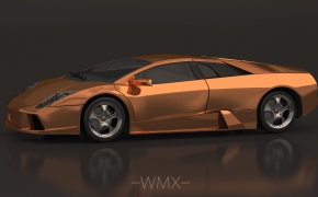 兰博基尼 车辆模型 渲染 vray for c4d