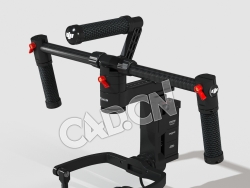C4D大疆相机云台模型 DJi Ronin Camera Gimbal