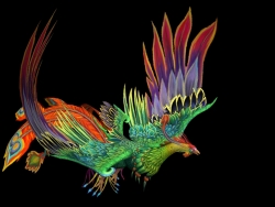 凤凰3D模型_带动画